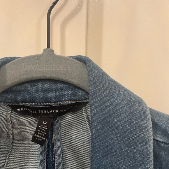 WHBM Jean Blazer Size 12 - Picture 2 of 3